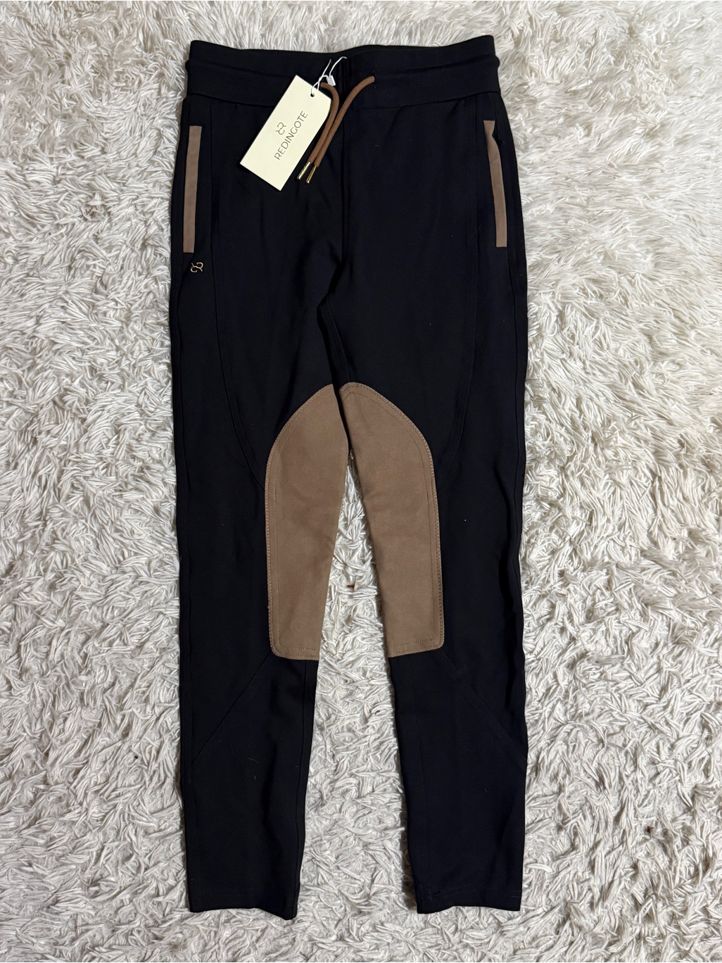 Redingote Knee Patch Jogger Riding Breeches — image 2 of 6